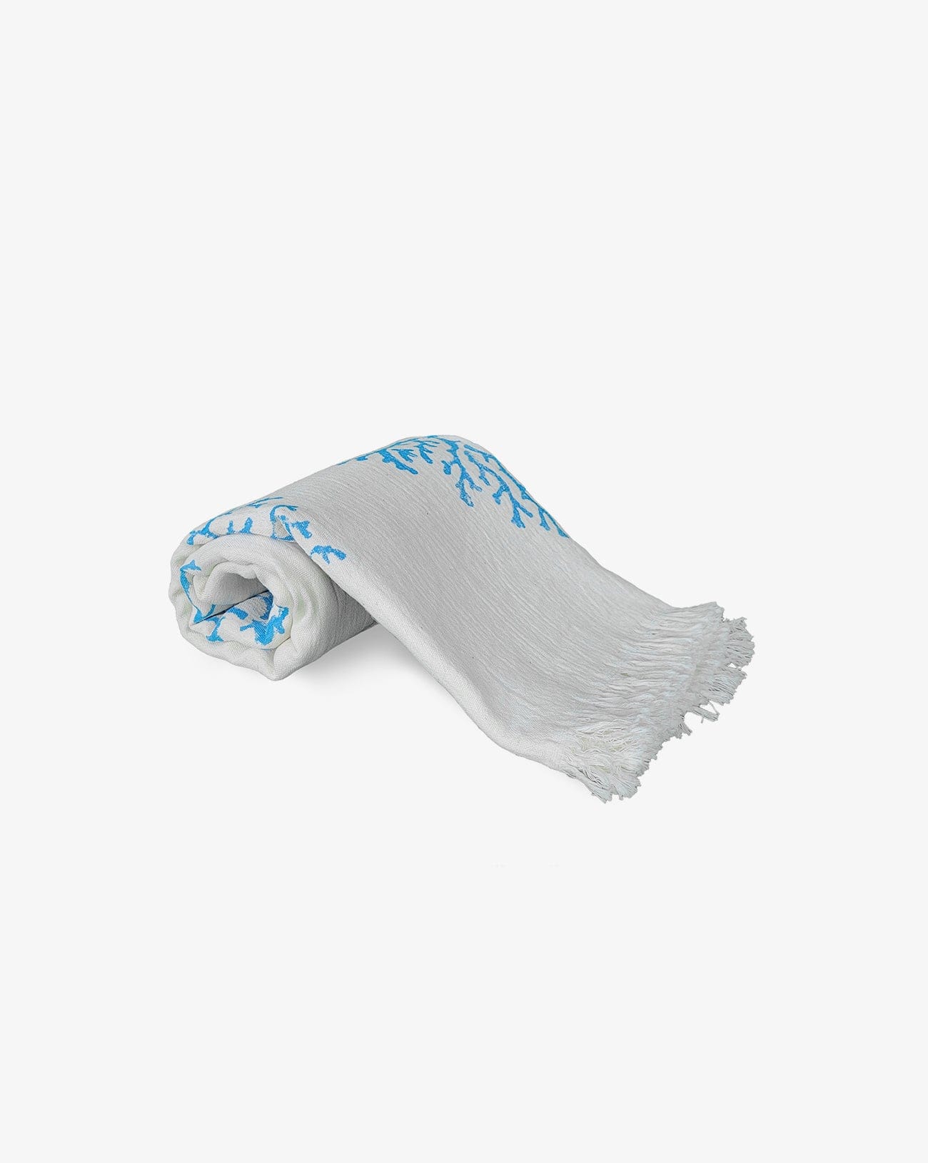 Stone Print Coral Pattern Turkish Beach Towel